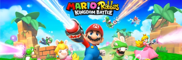 Mario + Rabbids Kingdom Battle - pěkně vykutálený, ušatý instalatér