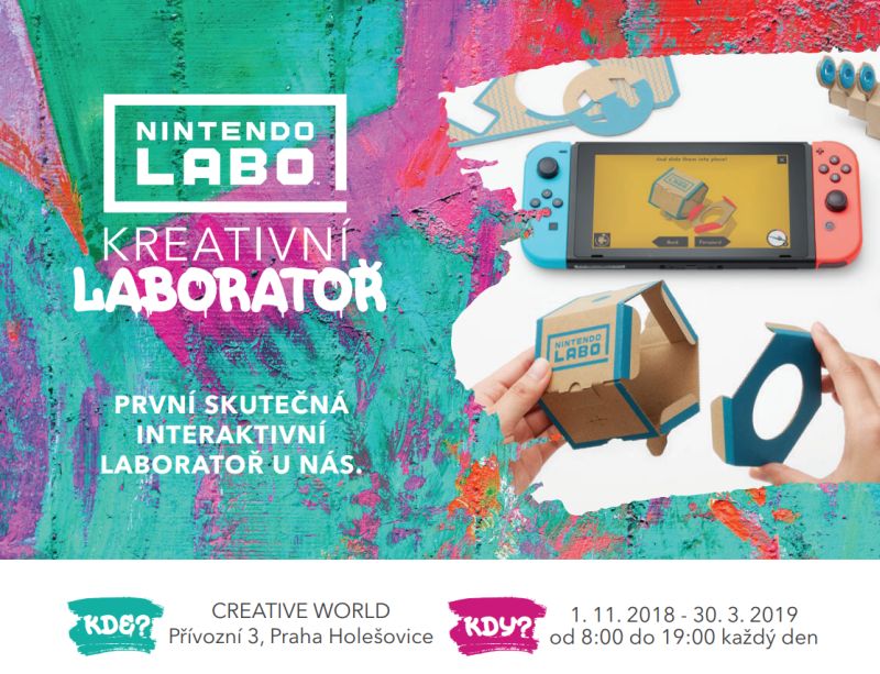 Nechce se vám kupovat Nintendo Labo? Vyzkoušejte si ho