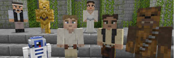 Minecraft na Xboxech dostane exkluzivní DLC se Star Wars tematikou