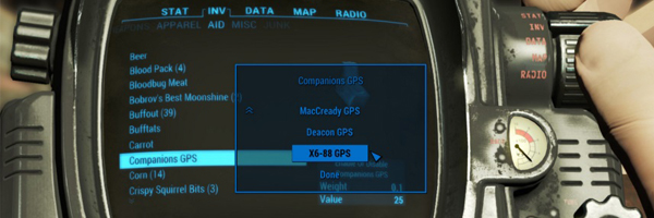 GPS navigace usnadní hraní Falloutu 4