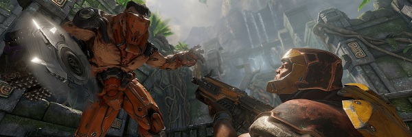 Záběry z hraní Quake Champions znovu ukazují, že jde stále o rychlou střílečku