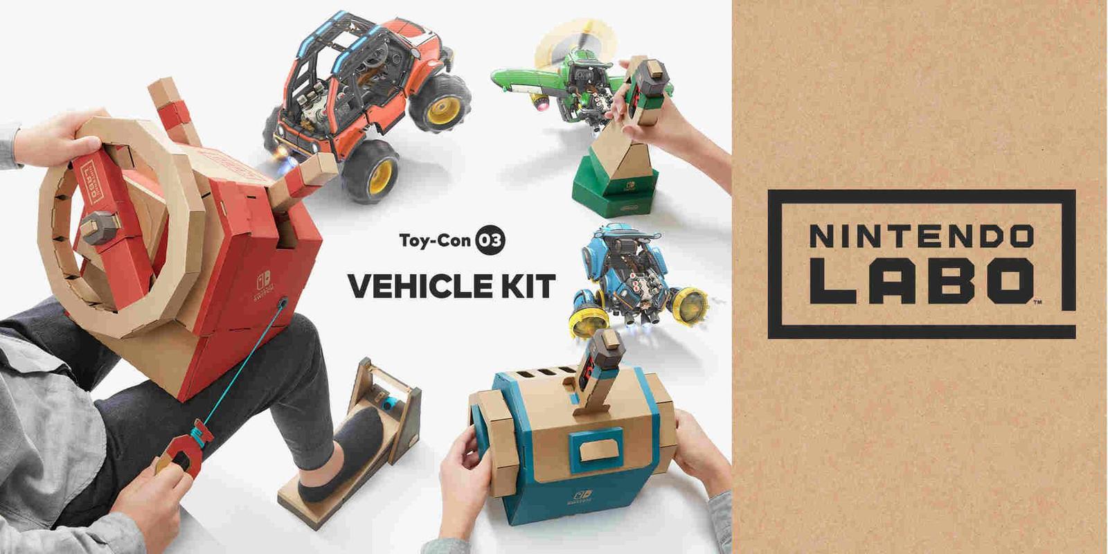 Recenze Nintendo Labo Toy-Con 03: Vehicle Kit - pocit volnosti!