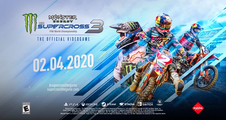 Recenze Monster Energy Supercross 3