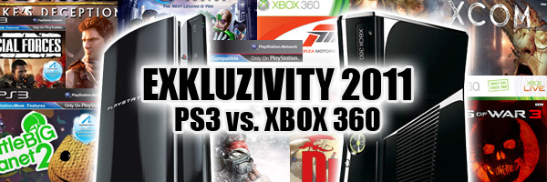 PS3 vs. Xbox 360 - exkluzivity roku 2011