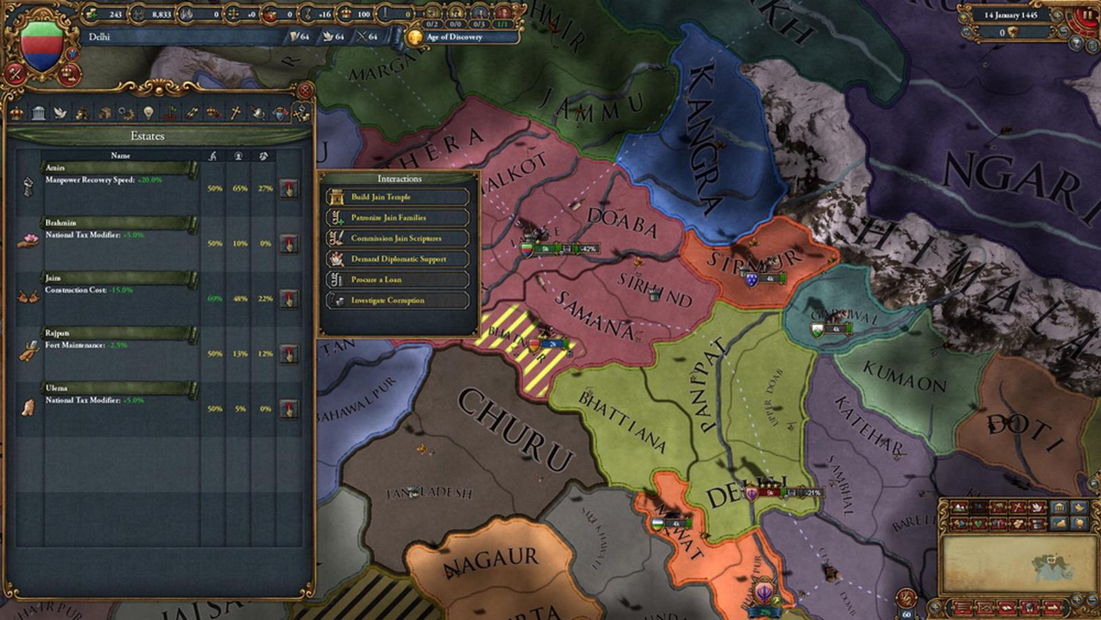 Nové expanze pro Crusader Kings 2, Europa Universalis 4 a Hearts of Iron 4