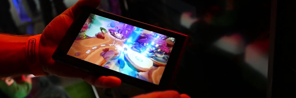 První ukázka touchscreenu Nintenda Switch