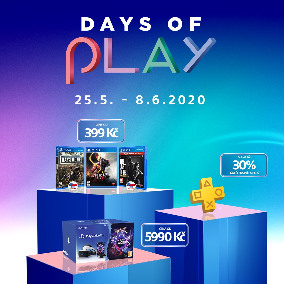 Slevová akce Days of Play oficiálně