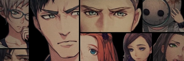 Postavy adventury Zero Time Dilemma v traileru