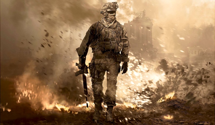 Unikl artwork z Call of Duty: Modern Warfare 2 Campaign Remastered