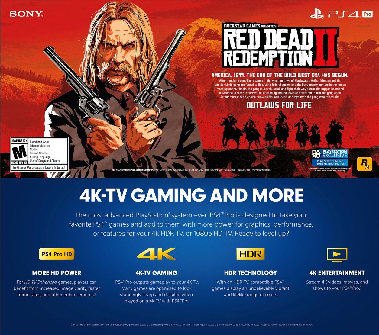 Red Dead Redemption 2 vyžaduje na disku přes 100 GB