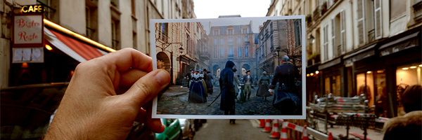 Porovnejte na fotografiích Paříž z Assassin’s Creed: Unity s tou současnou