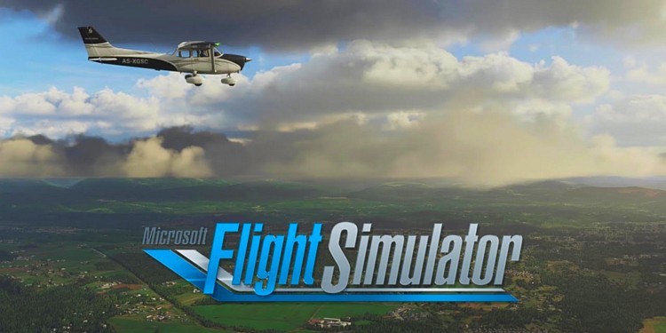 Pohledy z Microsoft Flight Simulator