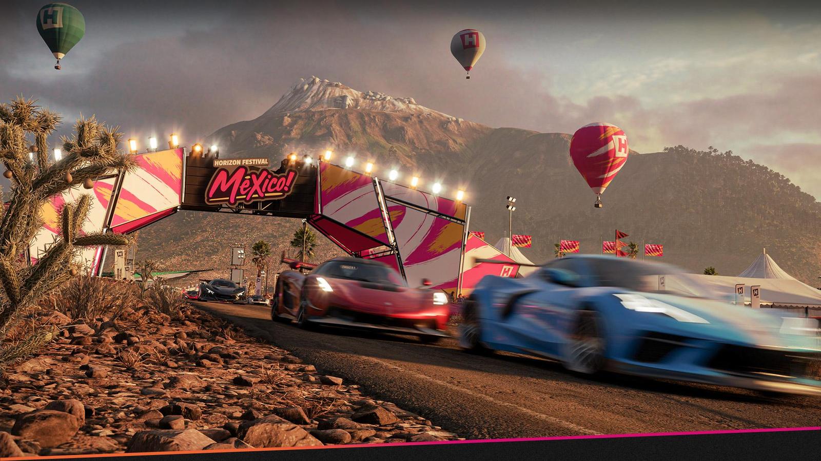 Forza Horizon 5 cílí na 4K při 60 FPS u Xbox Series X