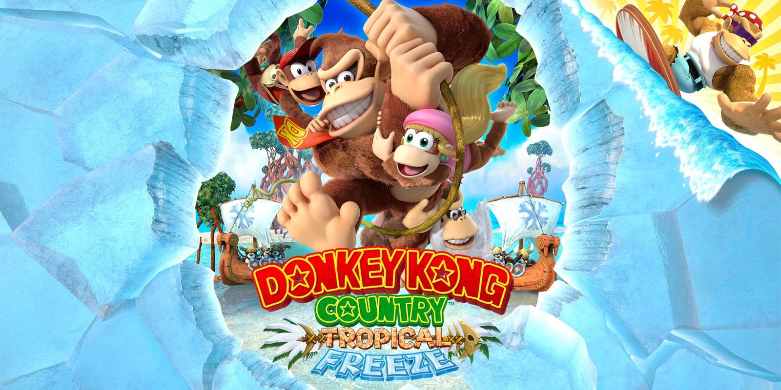 Donkey Kong Country: Tropical Freeze v gameplay traileru