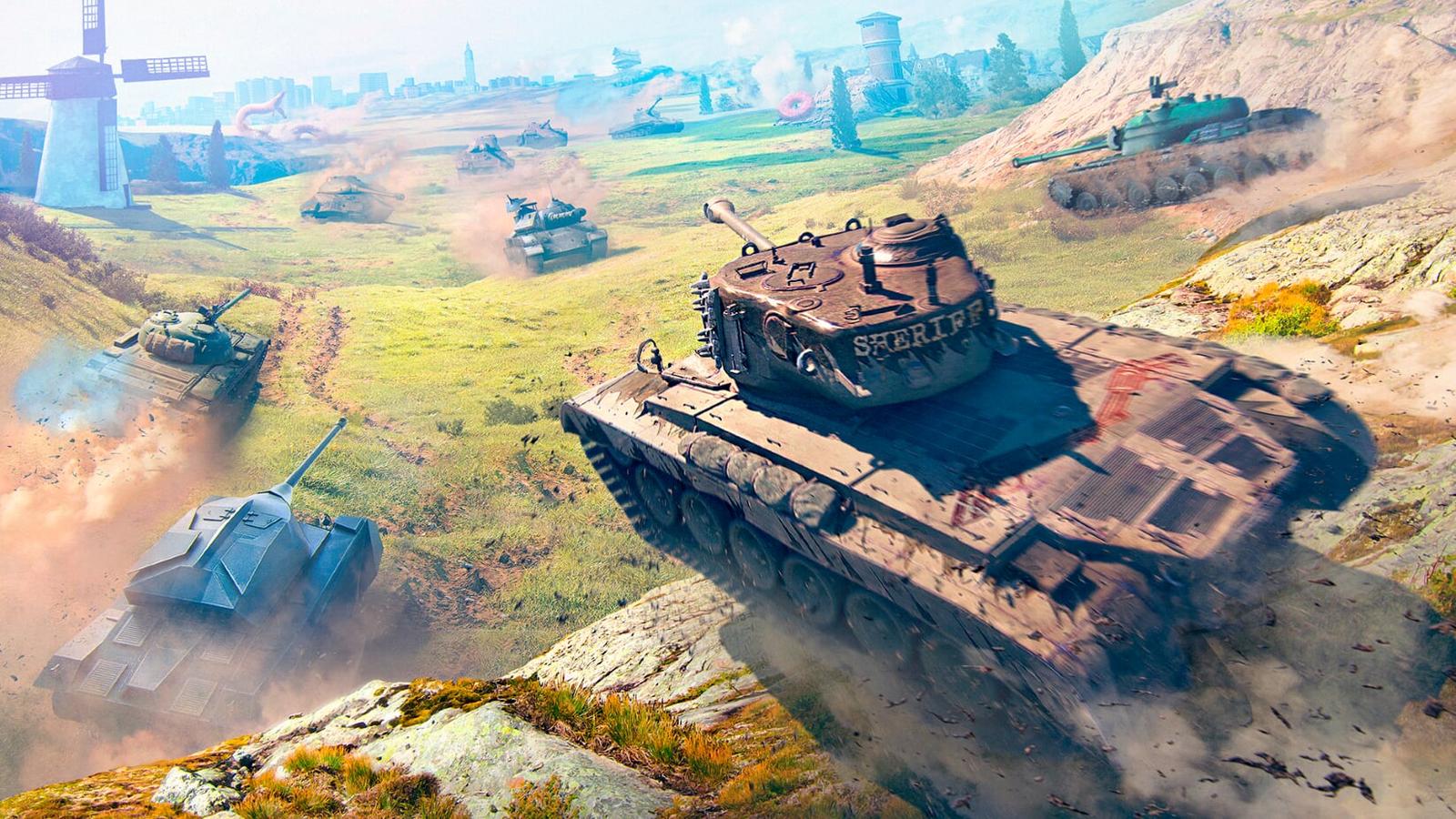 World of Tanks Blitz vychází na Nintendo Switch