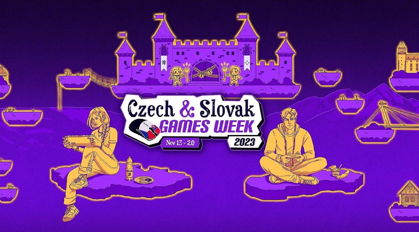 Začíná týden českých a slovenských her