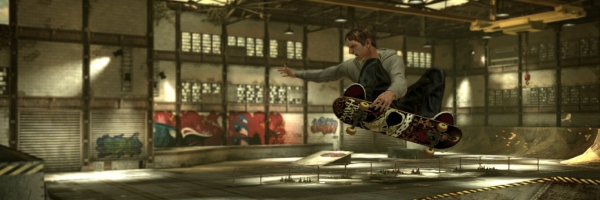 Tony Hawk a záběry z Pro Skater HD