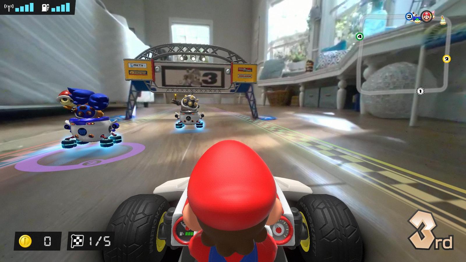 Mario Kart Live: Home Circuit nabízí skutečné závody