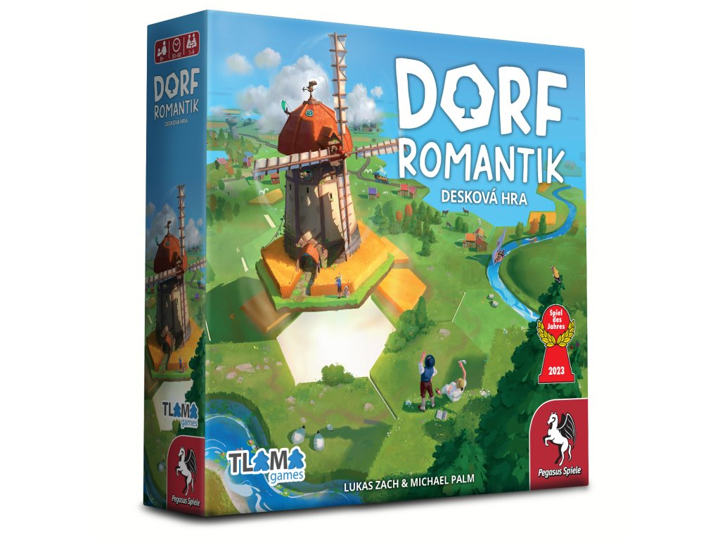 Recenze deskové hry Dorfromantik