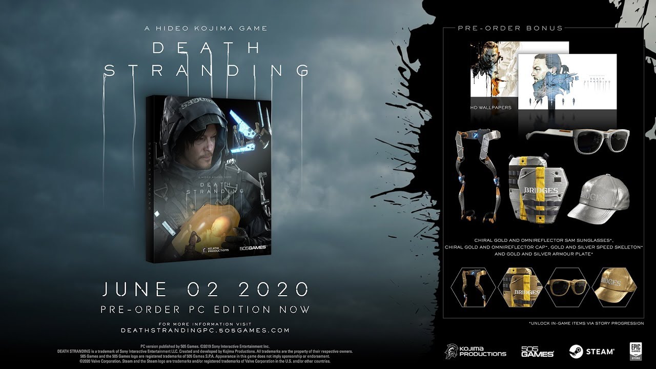 Známe datum vydání Death Stranding na PC