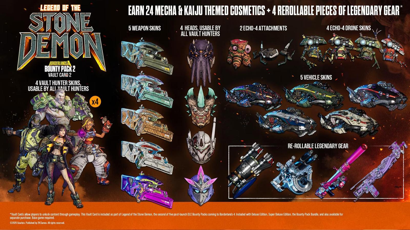 Borderlands 4 láká na nové DLC s démony i legendární výbavu