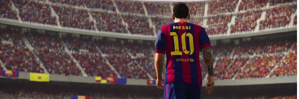 Messi v teaser traileru na FIFA 16