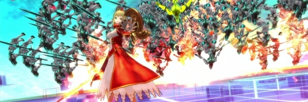 Fate/Extella v záběrech pro Switch