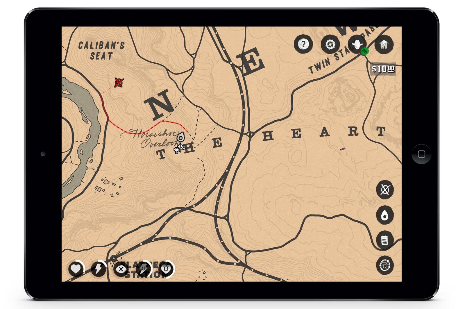 Companion App pro Red Dead Redemption 2 nabídne interaktivní mapu a deník