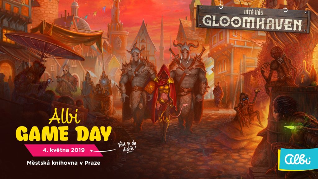 Třetí ročník Albi Game Day nejen ve jménu Gloomhavenu