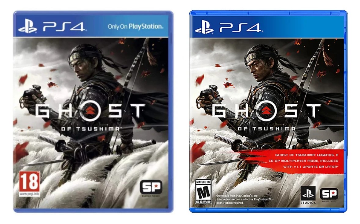 Sony odstranila označení exkluzivity u fyzického balení Ghost of Tsushima