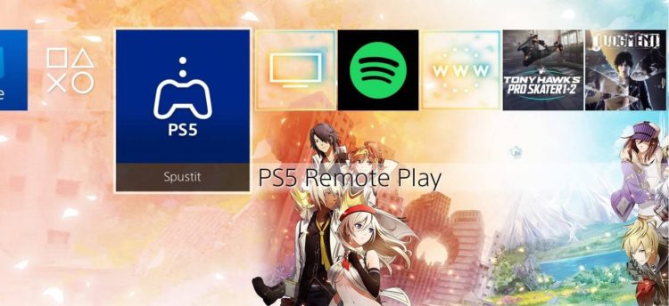 Remote Play umožní streamovat hry z PS5 do PS4