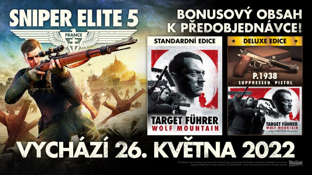 Sniper Elite 5 se připomíná novou ukázkou