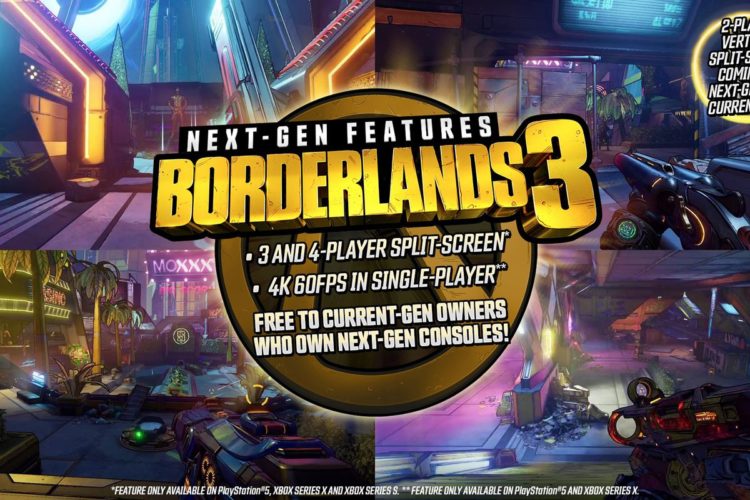 I Borderlands 3 si ve vylepšené verzi zahrajeme na next-genu