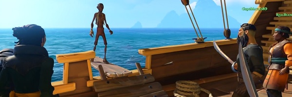 Zábavná ukázka z pirátského Sea of Thieves