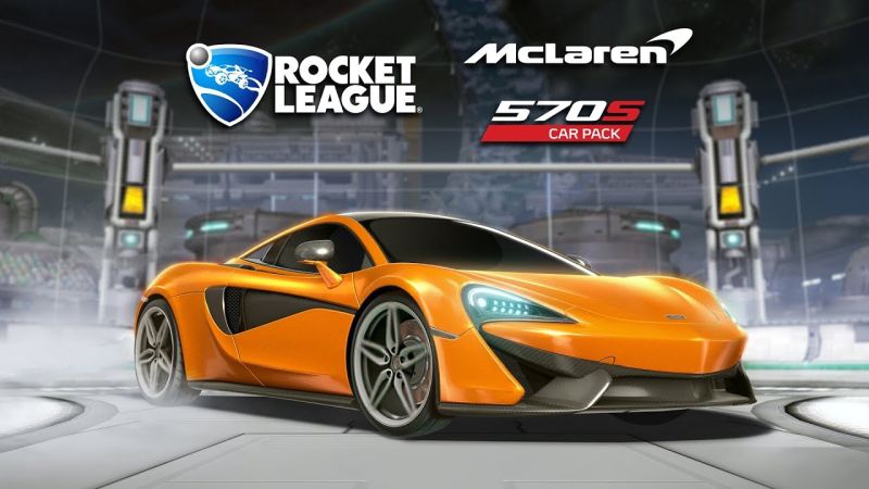 Nové DLC přiváží McLaren 570S do Rocket League