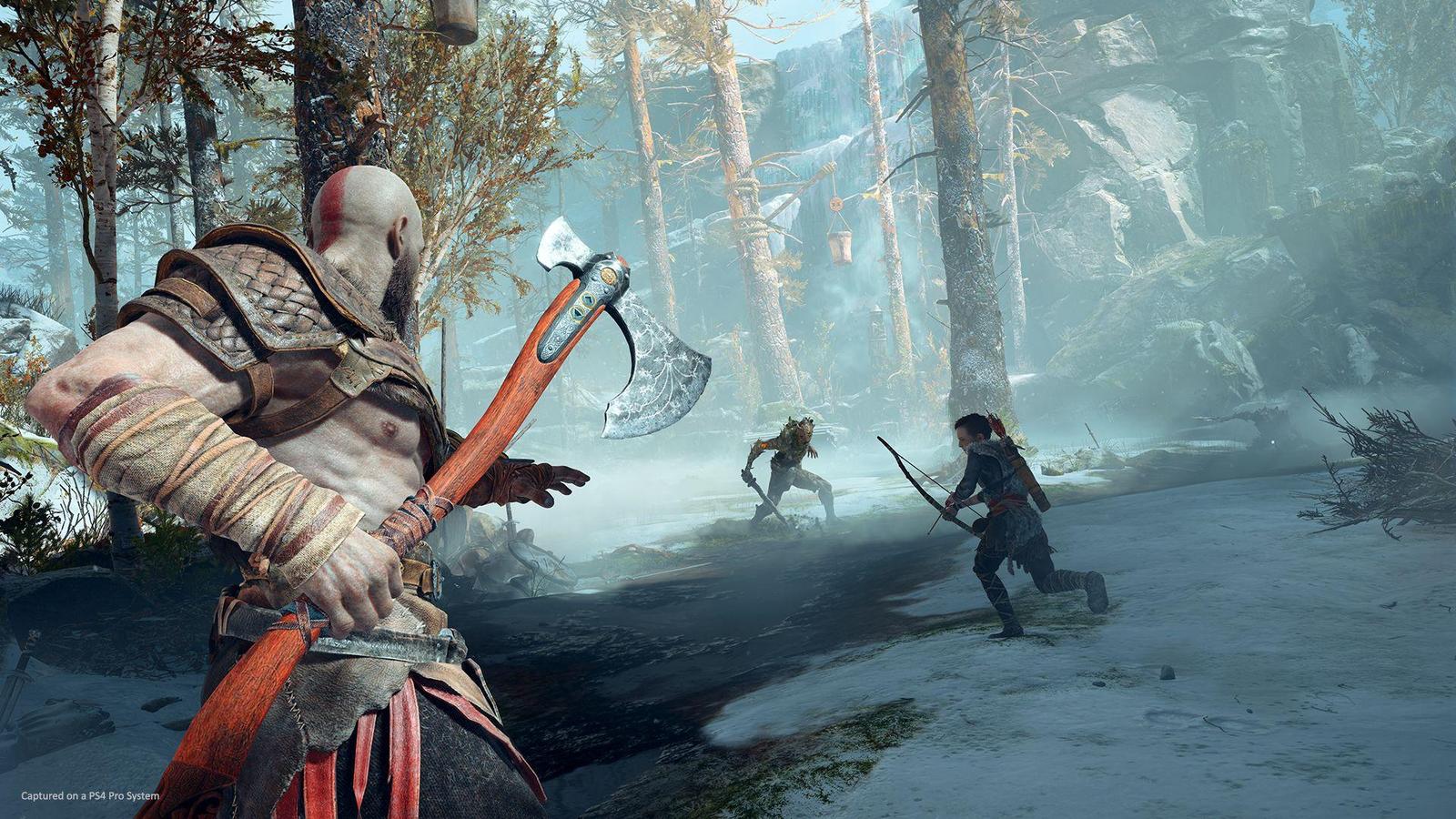 God of War: Kratova sekera, jak vznikal Atreus a výhody PS4 Pro