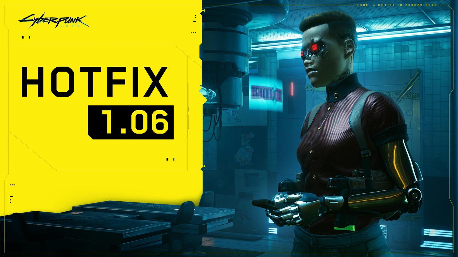 Vyšel hotfix patch 1.06 pro Cyberpunk 2077