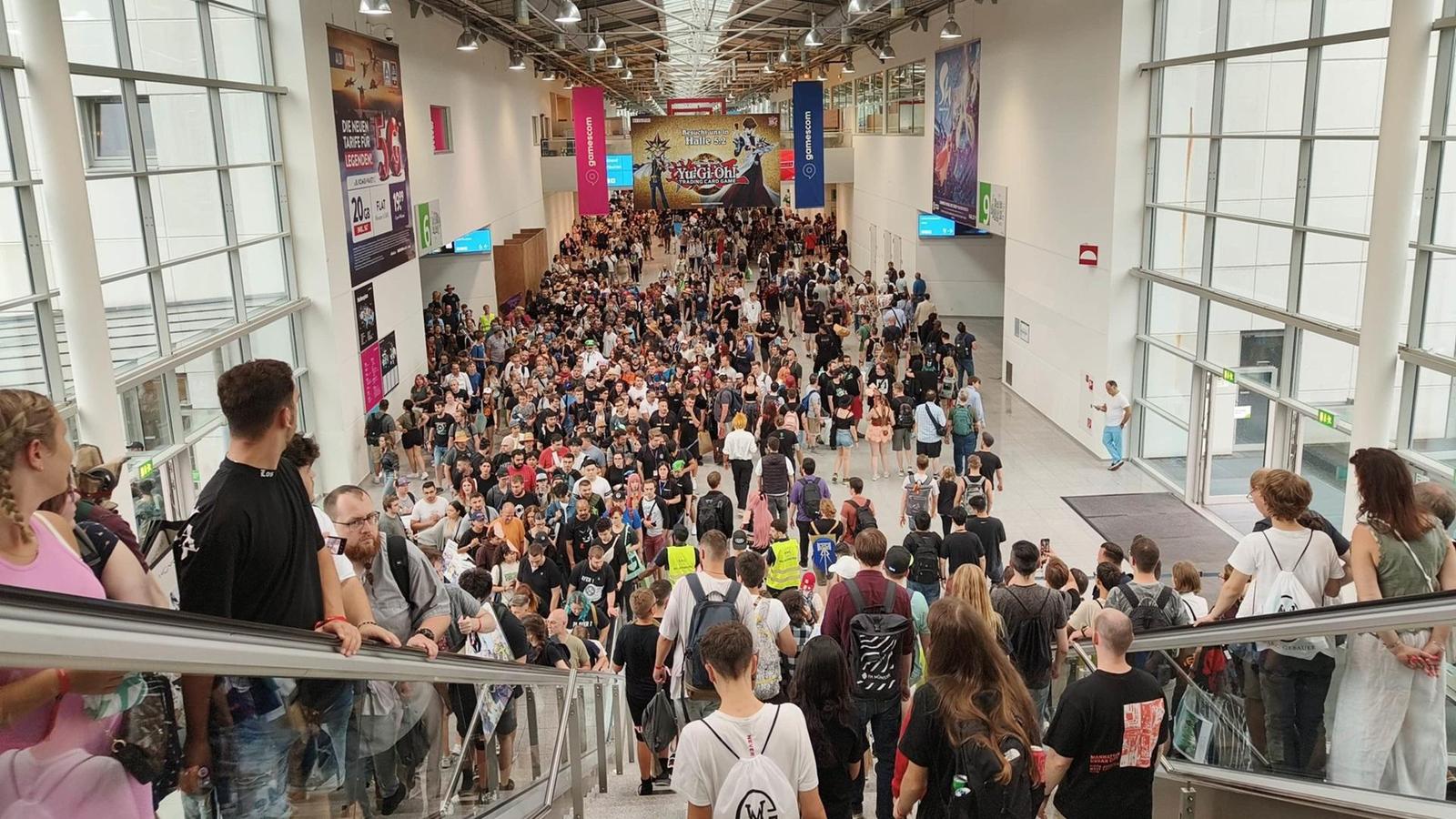 Gamescom se letos pochlubí rekordním množstvím vystavovatelů