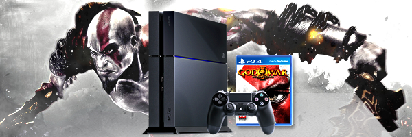 Vyhrajte PlayStation 4 a God of War 3 Remastered