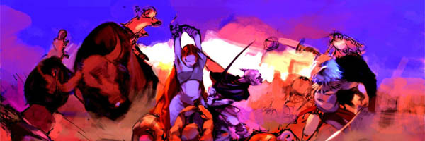 Koncepční artworky z Heavenly Sword 2