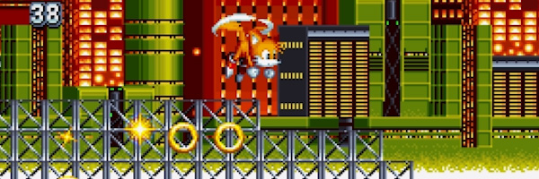 Sonic Mania ukazuje vylepšenou oblast Chemical Plant Zone