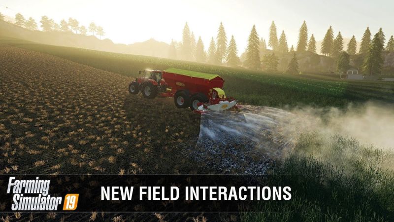 O nových možnostech na poli z Farming Simulator 19