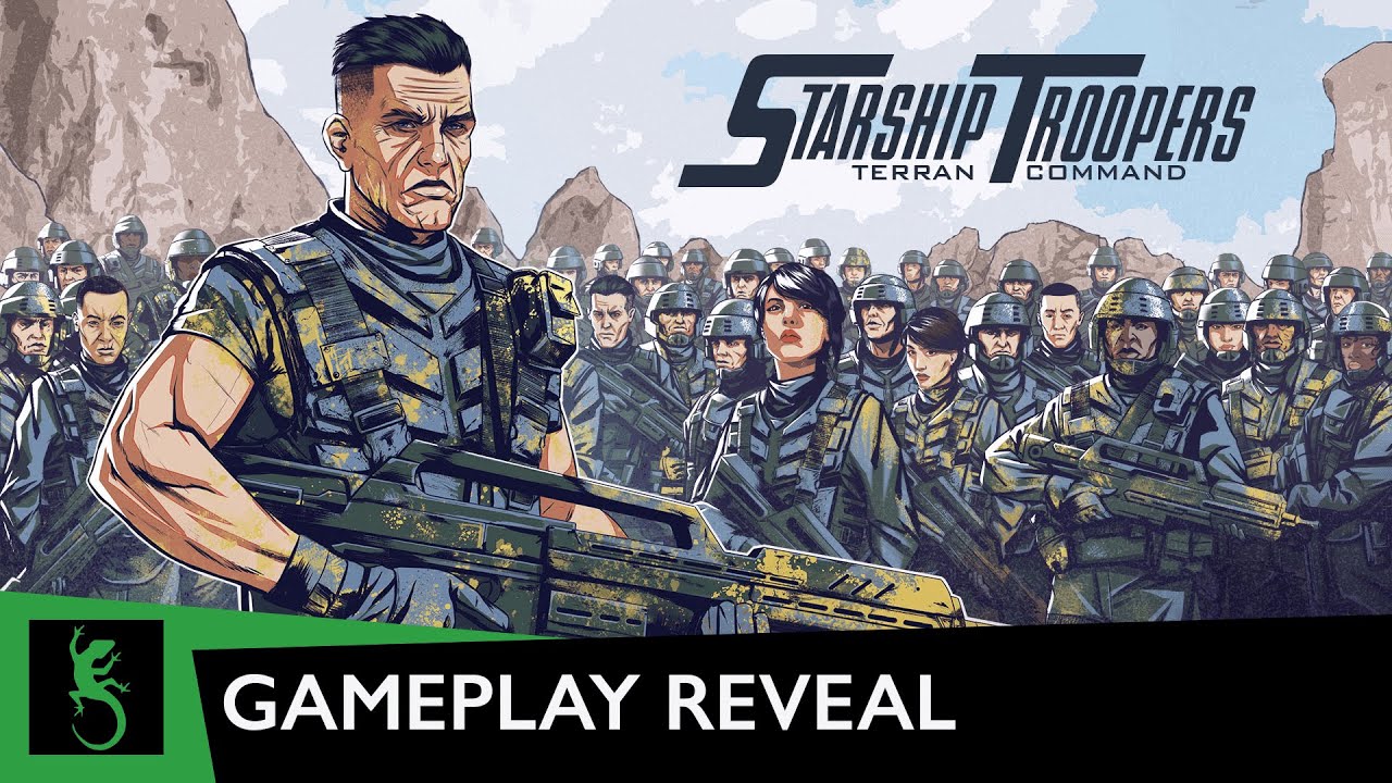 Záběry z hraní Starship Troopers - Terran Command