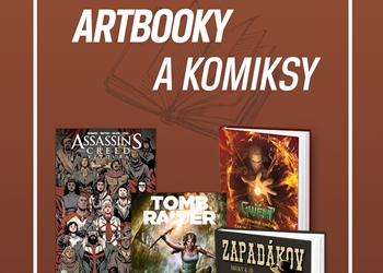 Herní artbooky a komiksy ve slevě až 30%