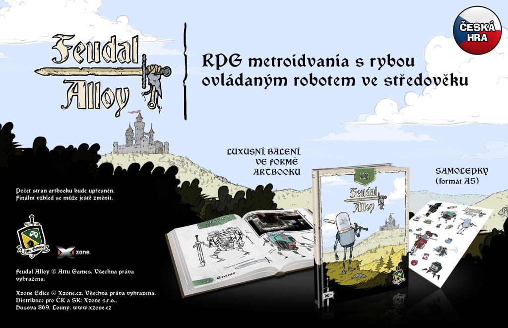 Krabicové vydání českého Feudal Alloy téměř vyprodáno