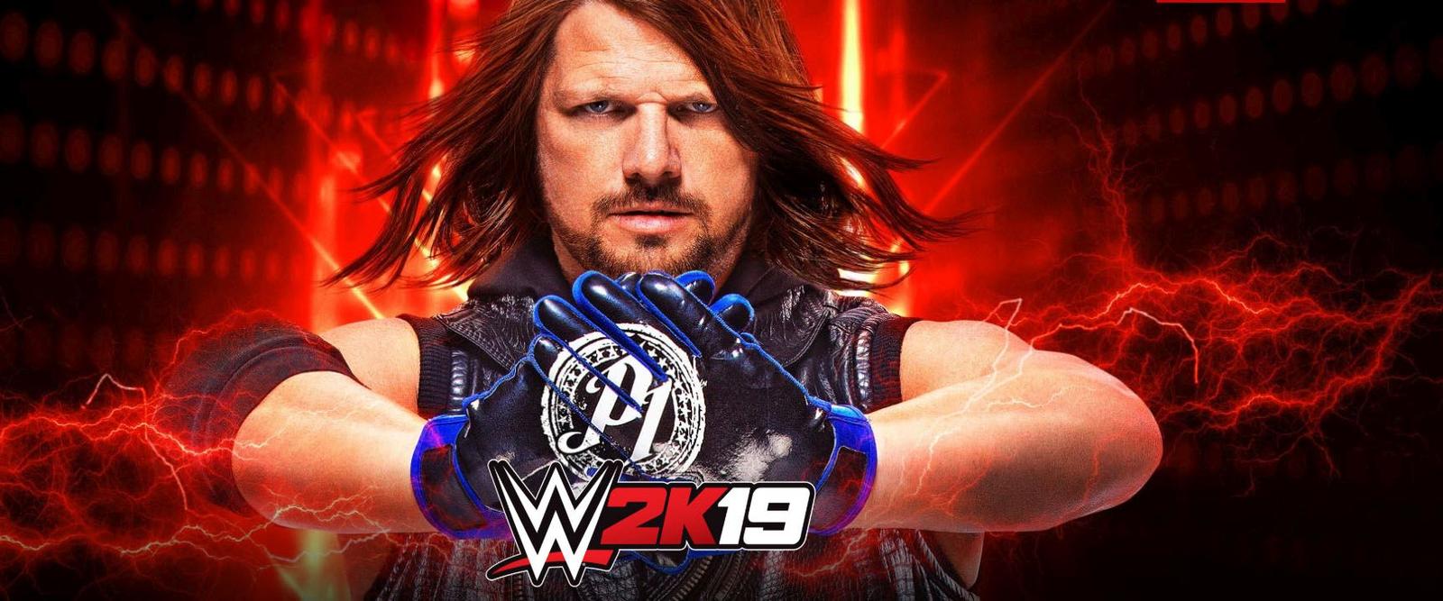 Aj Styles jako letošní WWE 2K19 cover superstar