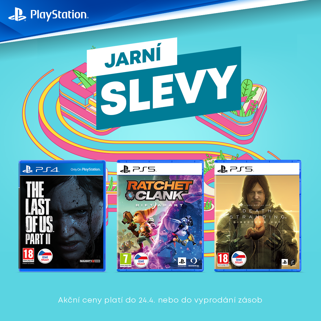 Odstartovaly jarní PlayStation slevy