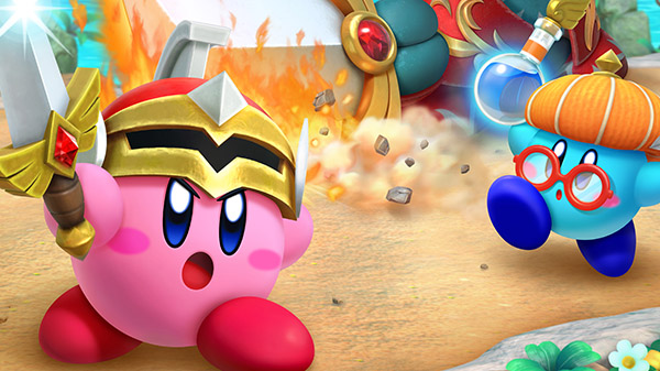 Free-to-start Super Kirby Clash oznámen pro Switch