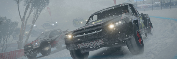 Forza Horizon 3: Blizzard Mountain DLC – zima, sníh a led