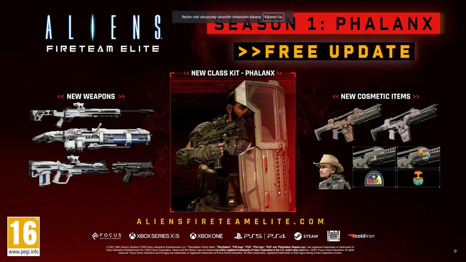 Do Aliens: Fireteam Elite dorazila první sezóna